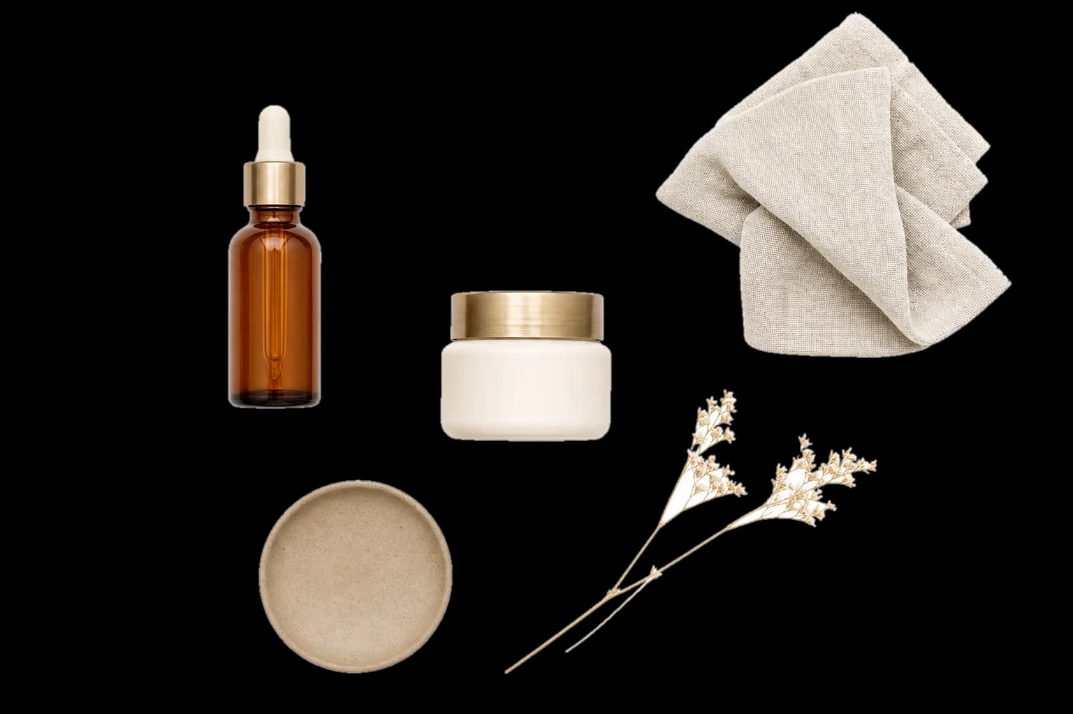 Facial spa relaxing tool kit